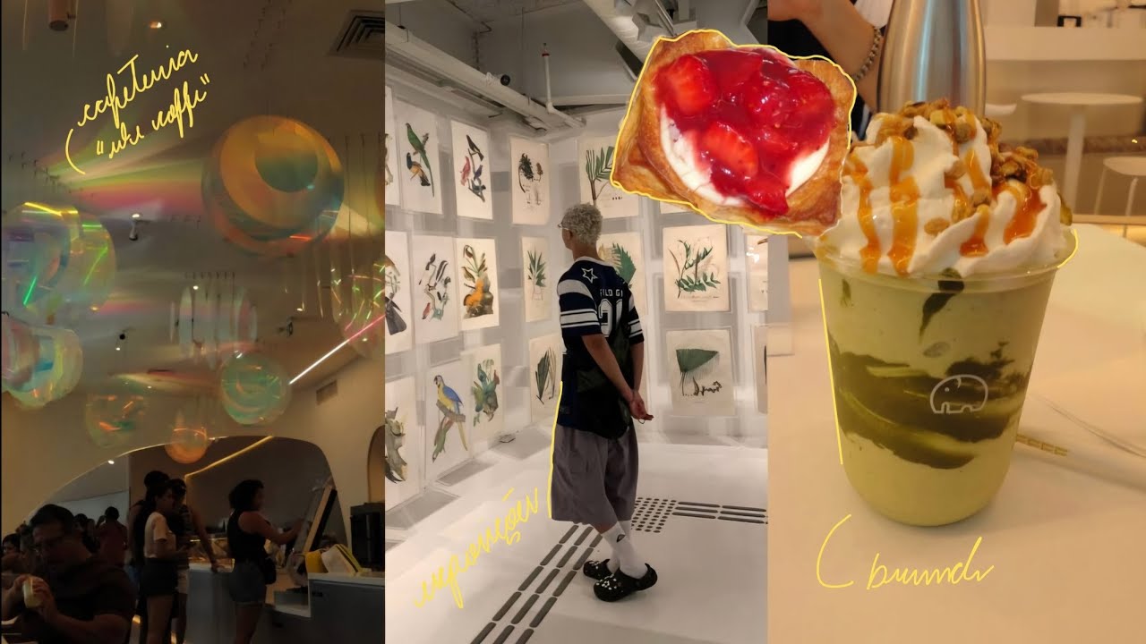 Vlog| cafeterias, exposições e brechó em sp