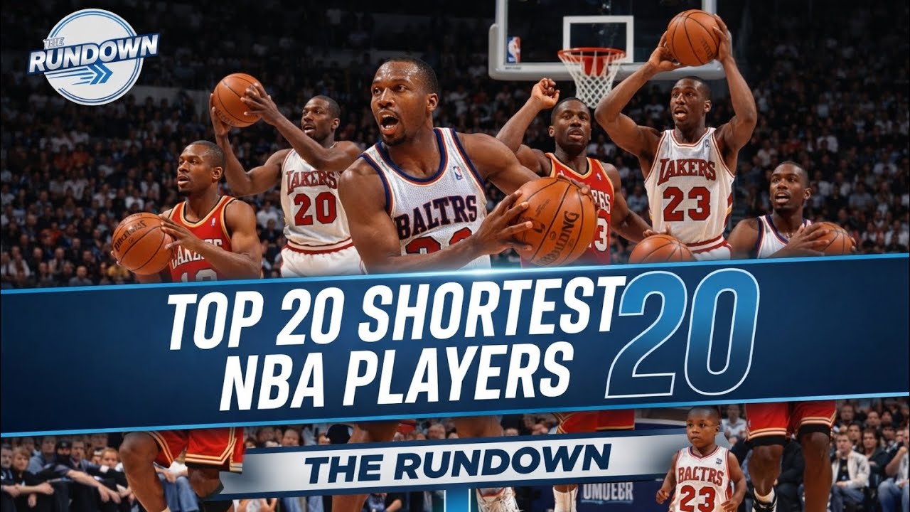 Ranking the TOP 20 professional basketball players by height