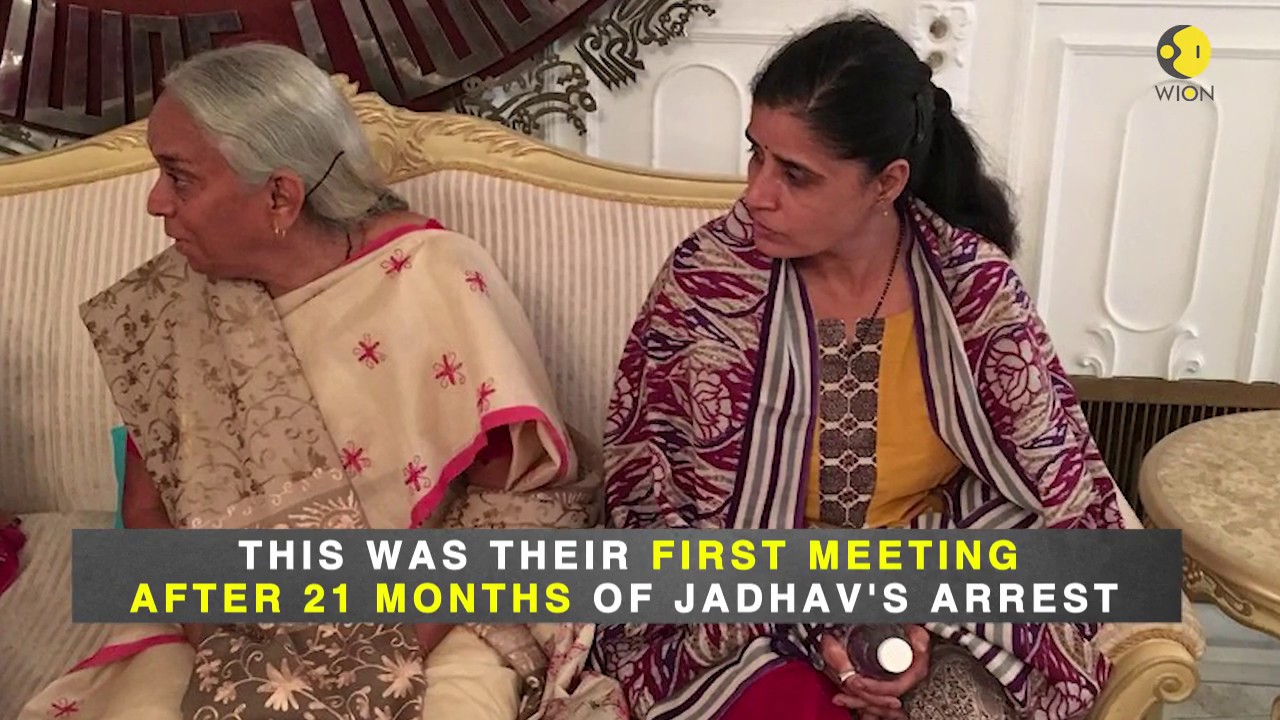 Kulbhushan Jadhav meets wife, mother from behind glass screen