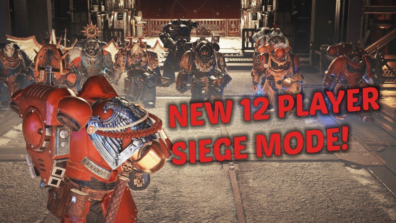 THE FIRST EVER 12 PLAYER GAME OF SIEGE MODE | Space Marine 2