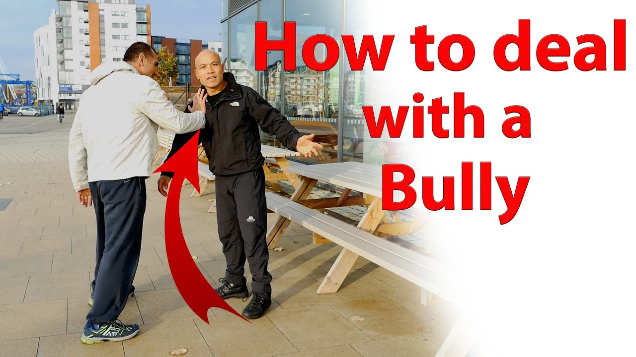 how to deal with a bully -  wing chun