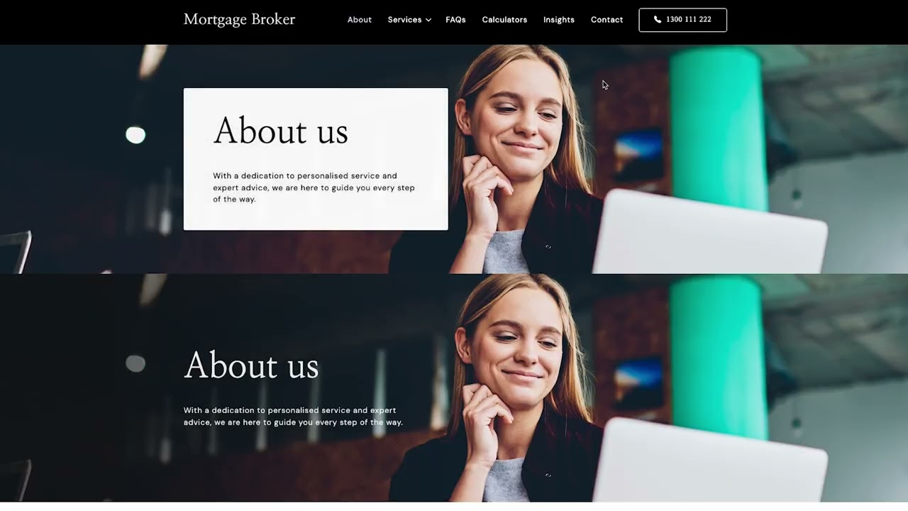 Creating mortgage broker websites using AI automation workflows