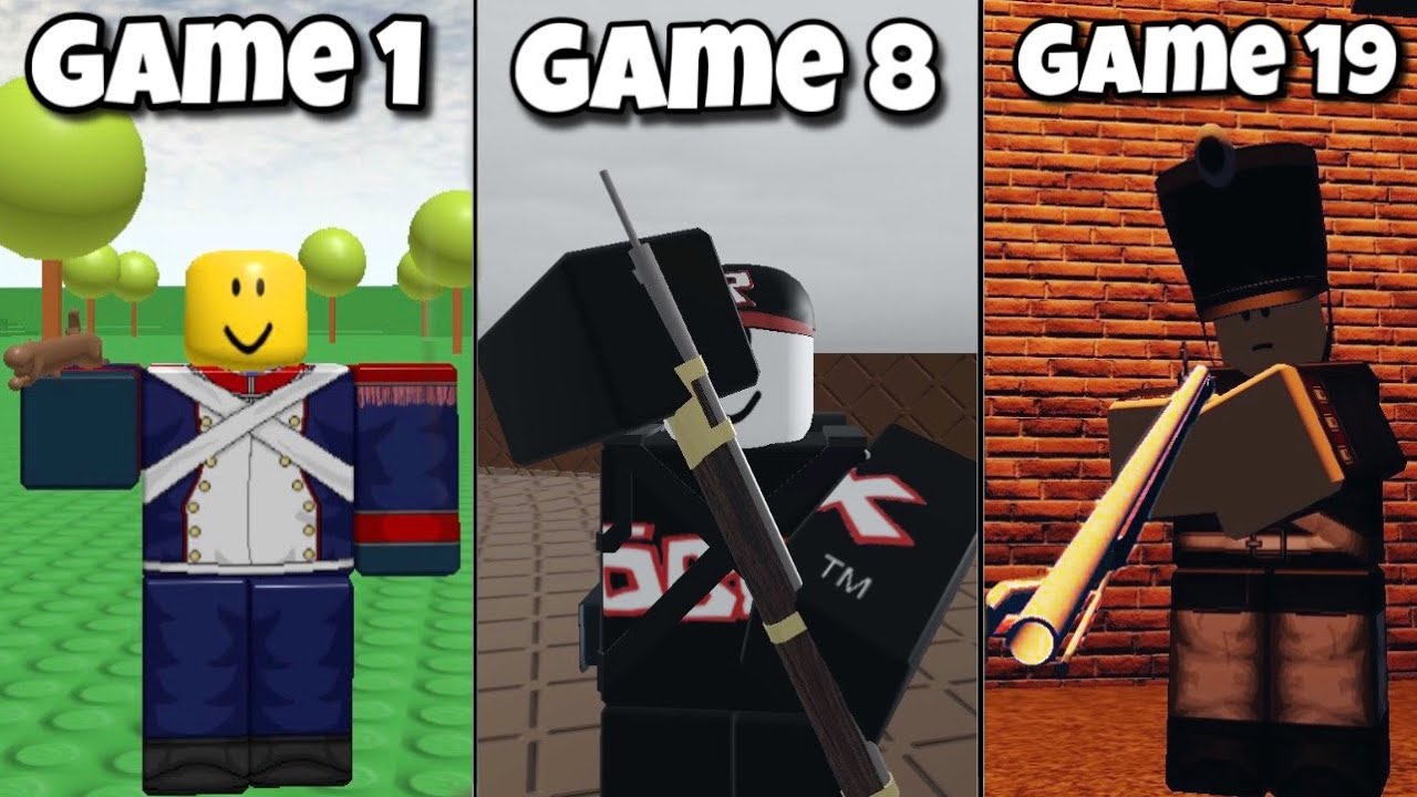Muskets In 20 More Roblox Games