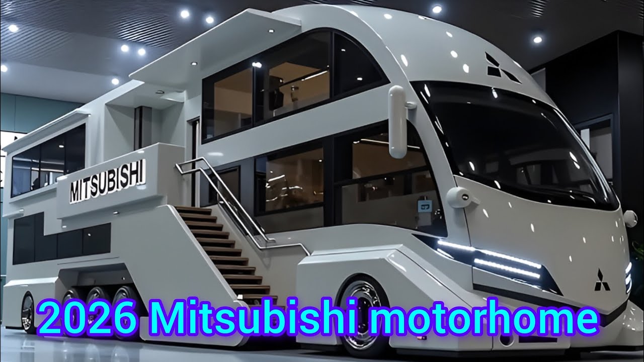 2026 Mitsubishi Motors Motorhome ใหม่ล่าสุด! รถบ้านสุดล้ำ ดีไซน์หรู เทคโนโลยีครบ พร้อมลุยทุกเส้นทาง