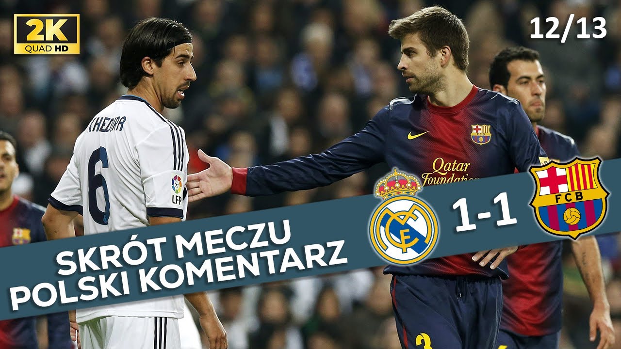 Real Madryt - FC Barcelona 1:1, Puchar Hiszpanii 2012/13, Polski Komentarz ᴴᴰ
