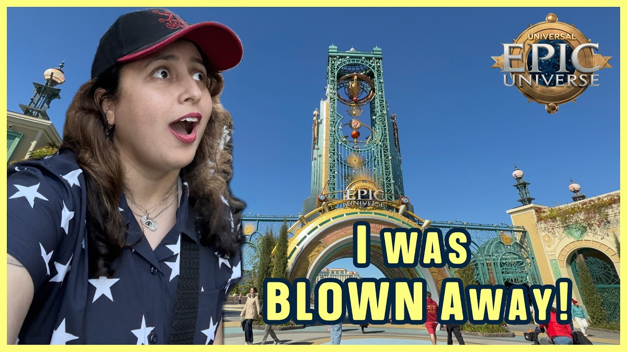 FIRST Time at EPIC UNIVERSE! Universal Orlando Resort Vlog 2026