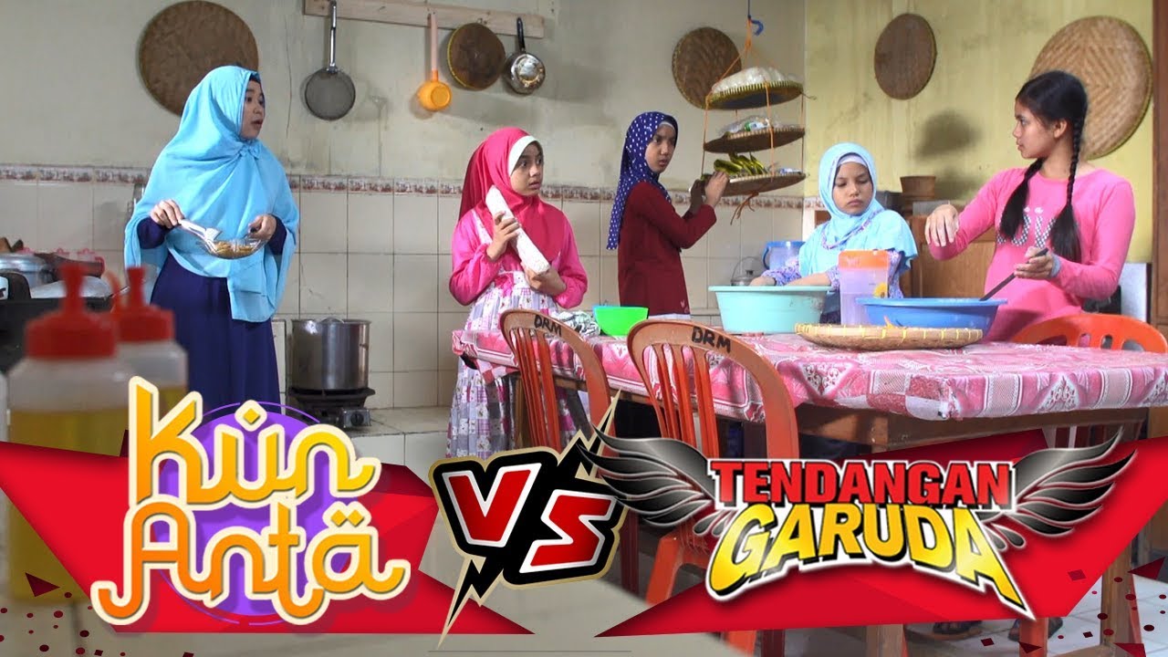 GOKILZ!! Santri Bengong Liat Skill Masak Melani  - Kun Anta VS Tendangan Garuda