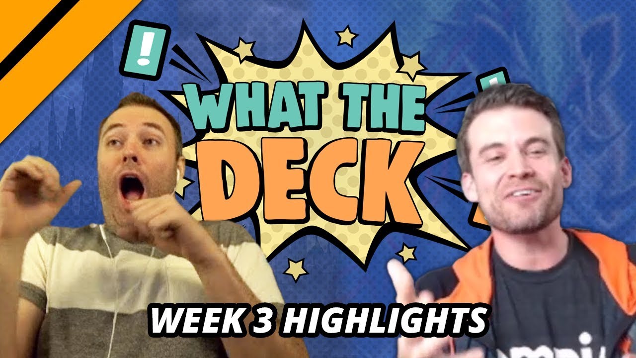 [Highlight] What The Deck Week 3 - Day[9] v Brian Kibler | Big Creatures vs Big Spells | MTGA