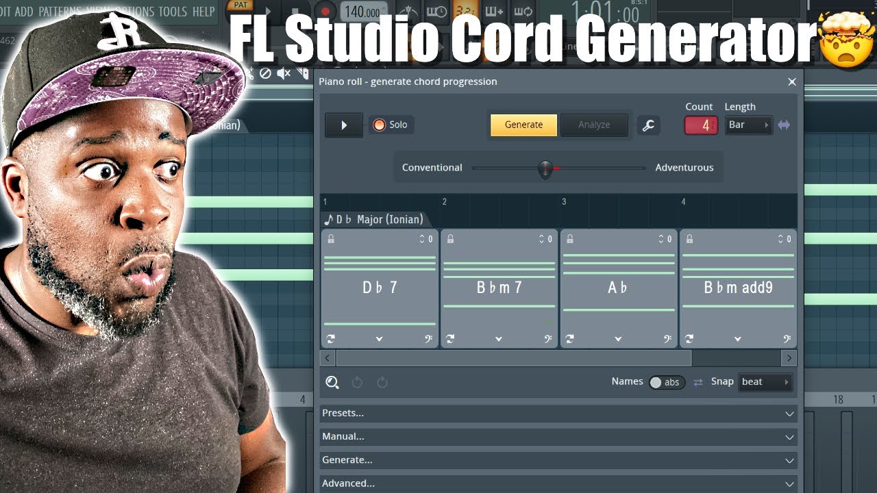 В новом обновлении FL Studio 21.3 появился генератор аккордов с использованием искусственного инт...
