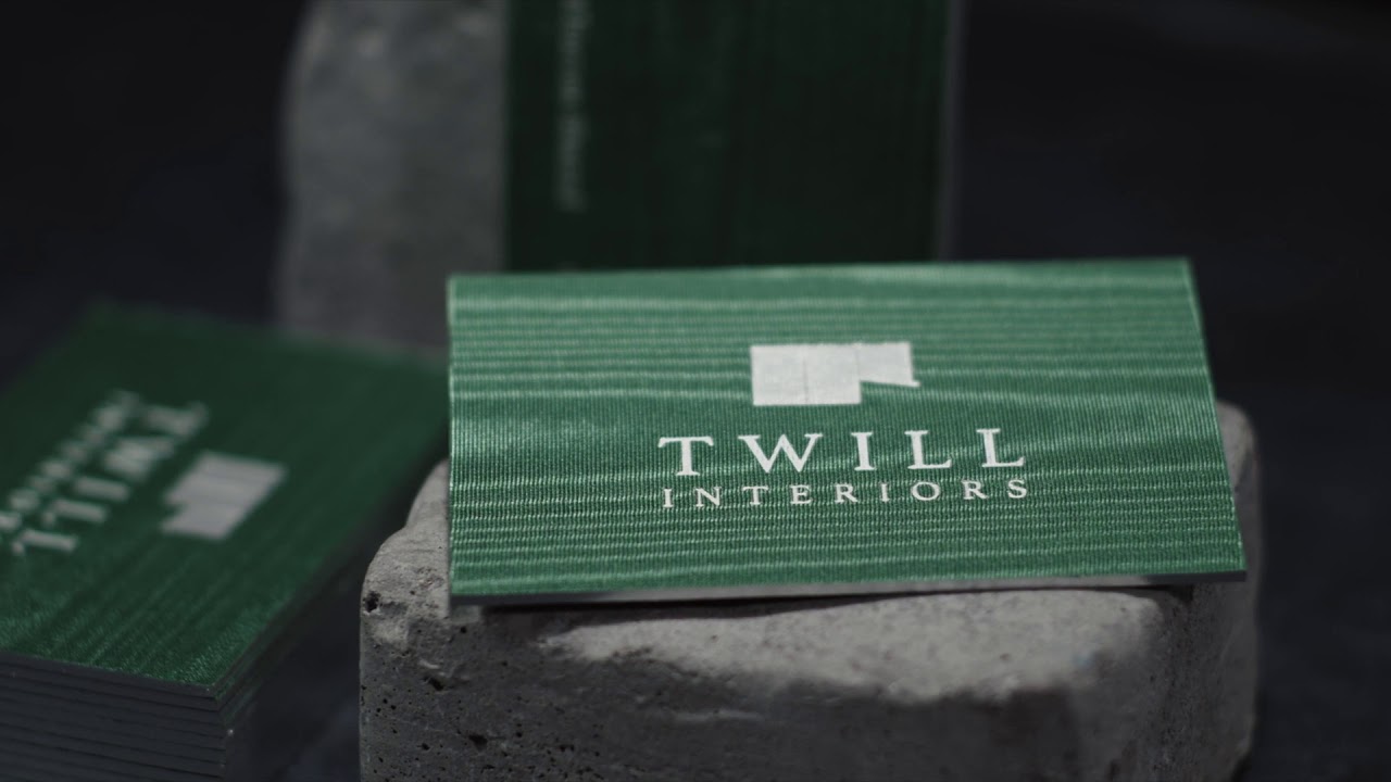Super Luxury Business Cards UK  |  1500gsm Fabric Card