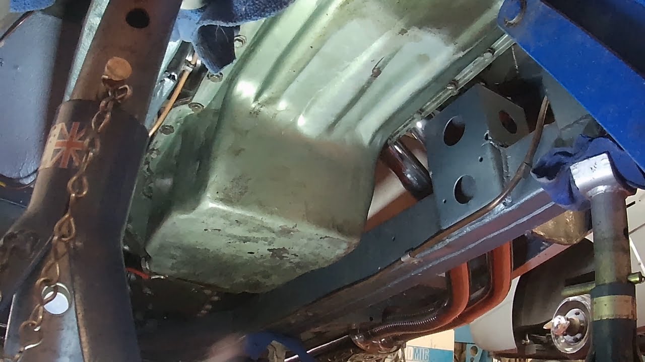 Oil Pressure Solved! Austin Healey 100/6 Oil Pump Change Part 3
