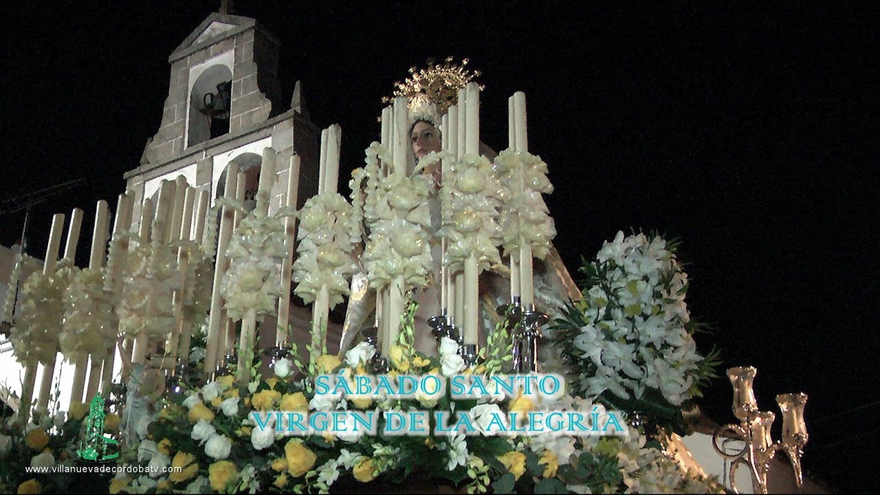 SÁBADO SANTO. VIRGEN DE LA ALEGRÍA.
