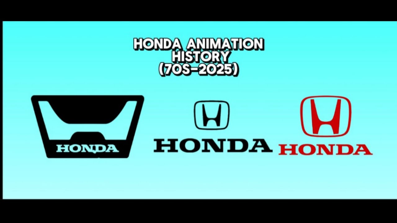 Honda Animation History In 3+ Minutes