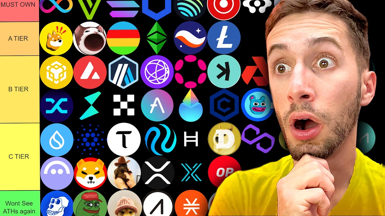 BEST ALTCOINS TO BUY NOW | Alt Coins Tier List (2025)