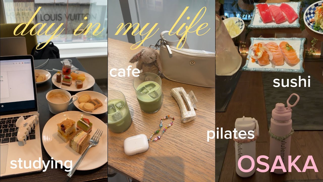 staycation vlog w/ a friend ♡ | pilates, studying, cafe & shopping