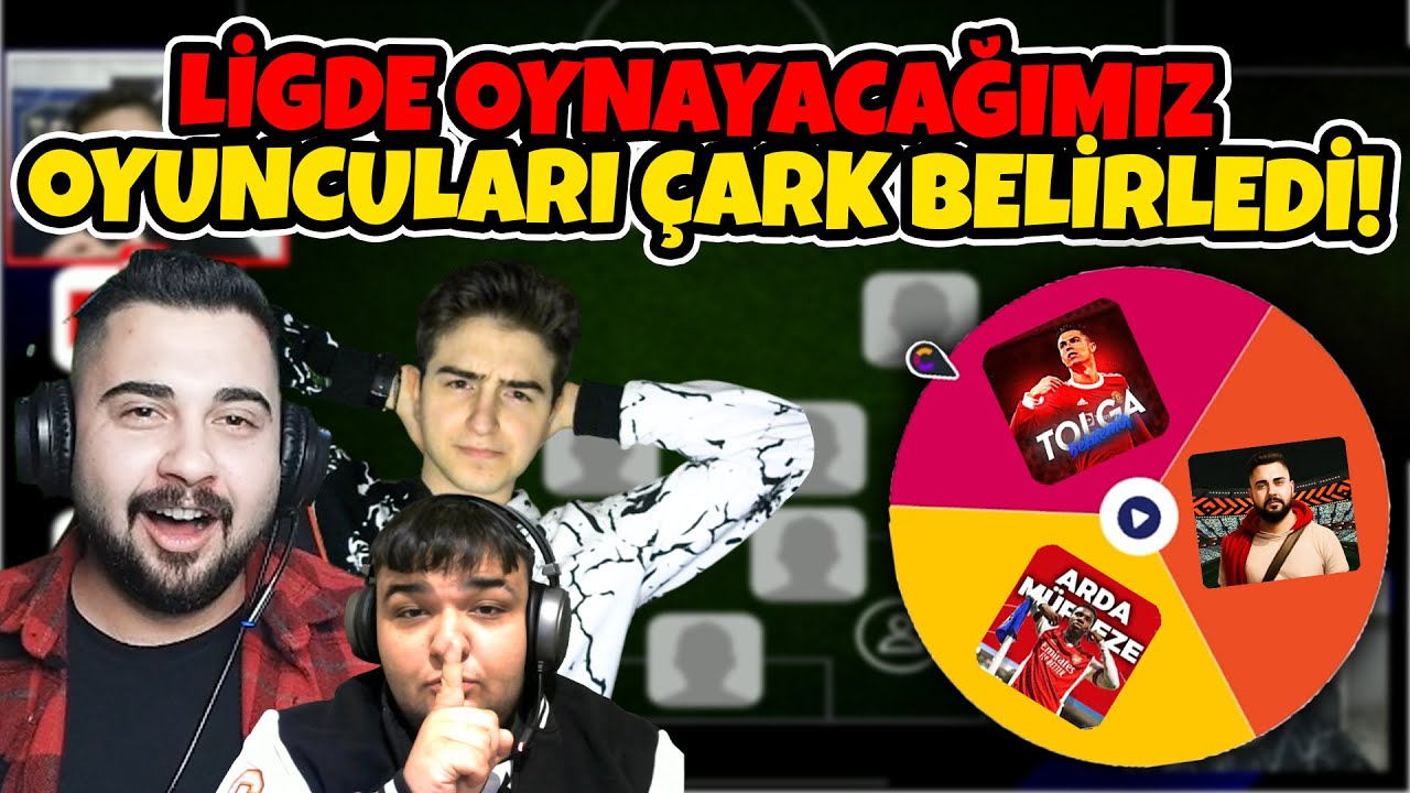 LİGDE OYNAYACAĞIMIZ OYUNCULARI ÇARK BELİRLEDİ! RK YOUTUBERLAR LİGİ YENİ SEZON! eFootball Mobile 2025