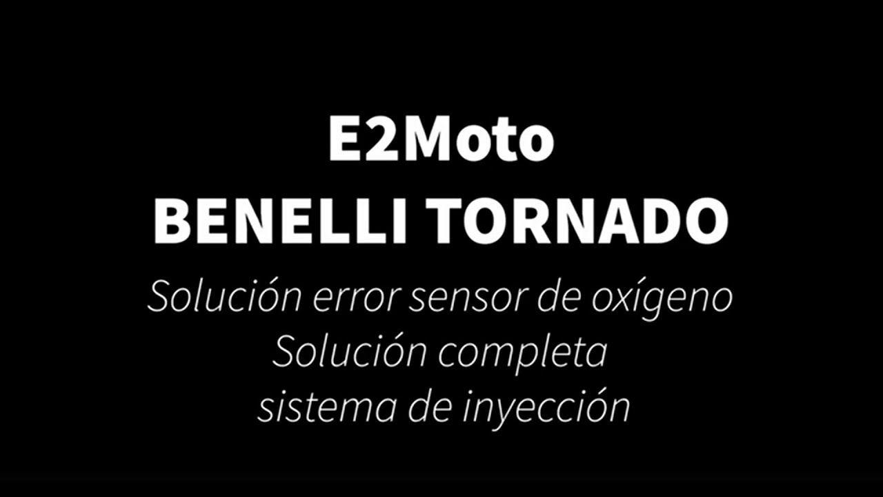 Benelli TNT 25 Solución problemas con sensor de oxigeno Sistema de inyección | E2Moto Tecnoauto