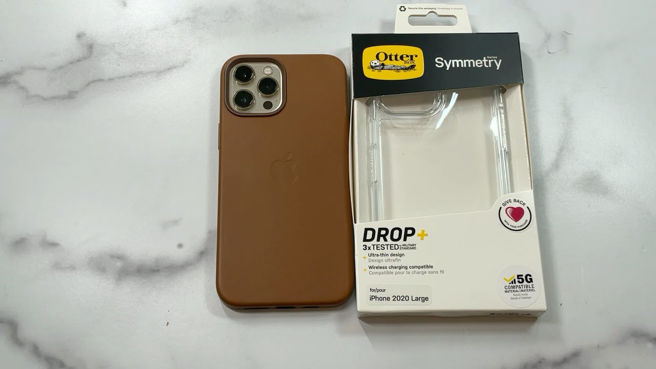 OtterBox Symmetry Clear Series Case for iPhone 12 Pro Max Unboxing and Review