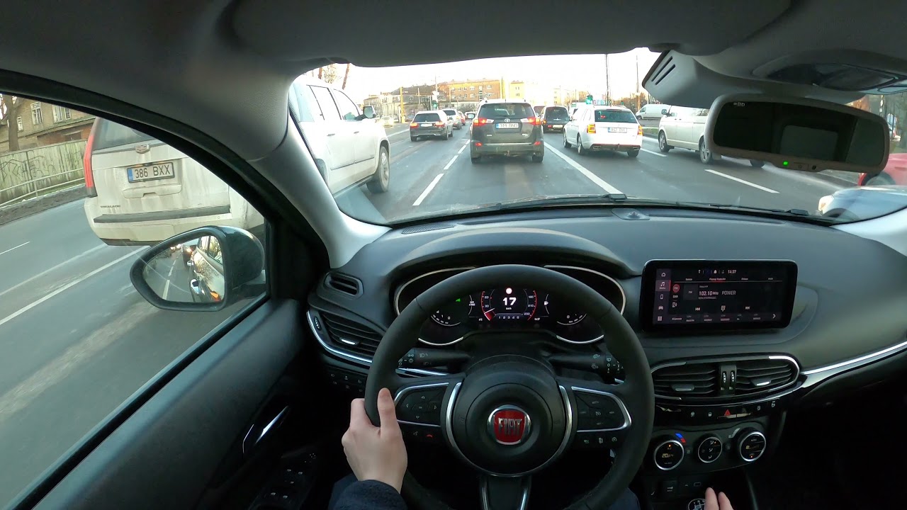 2021 Fiat Tipo Cross [1.0 T3 100HP] POV Test Drive #11