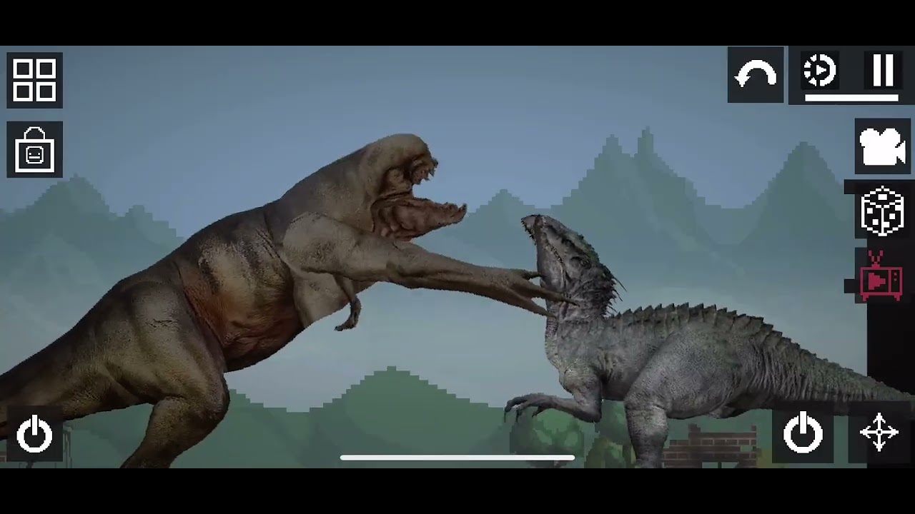 D Rex ve￼rsus Indominus Rex 