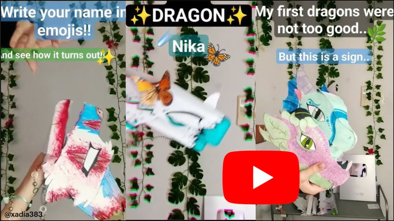 2 minutes of extra XADIA shorts 🌿💕 || #paperdragon #dragonpuppet ||