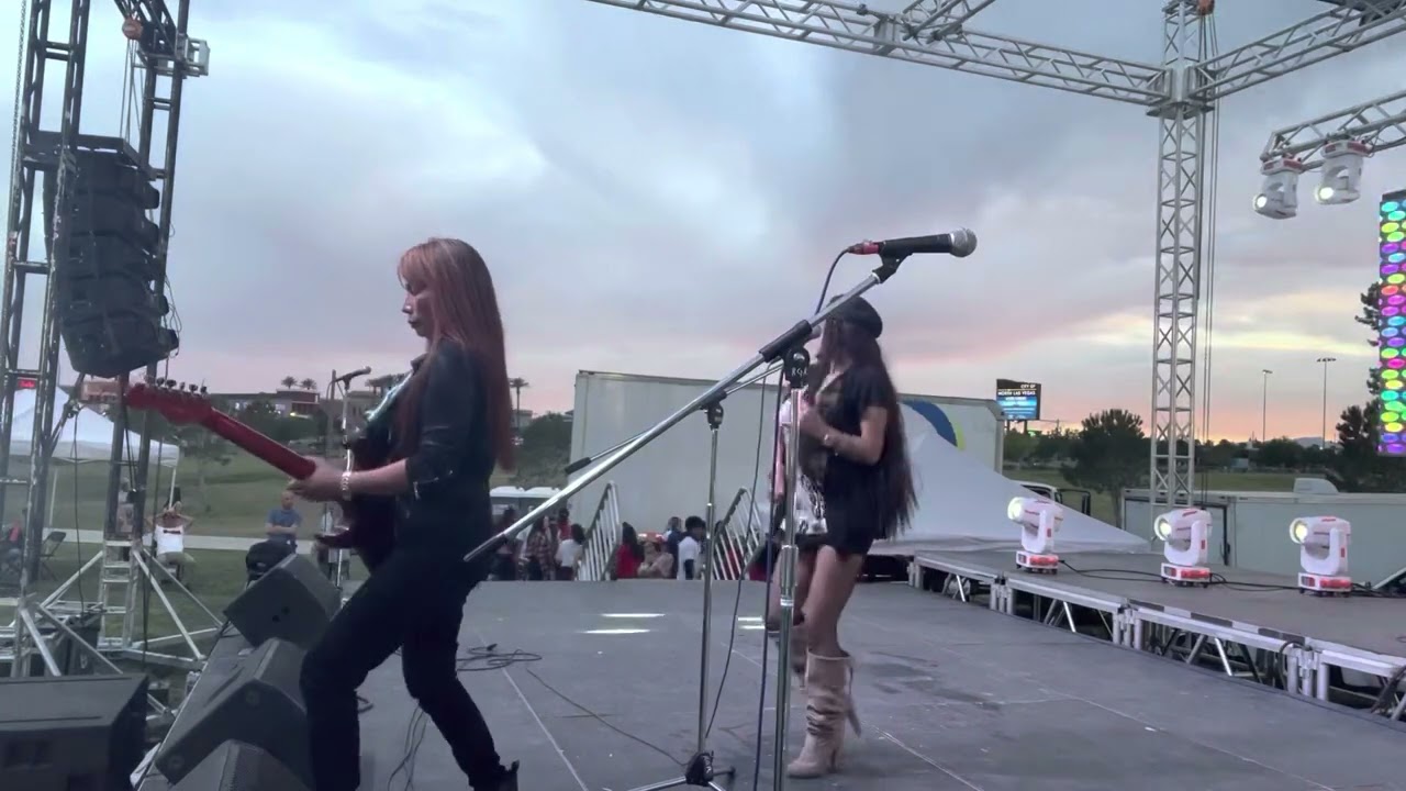 MYSTICA w/ FLOR EDER DURING THE FILIPINO - AMERICAN FESTIVAL IN LAS VEGAS, USA - FLOR’S CHACHA