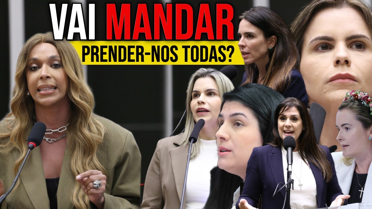 SEM MEDO! Deputadas peitam Erika Hilton após ATITUDE AUTORITÁRIA na Comissão da Mulher!