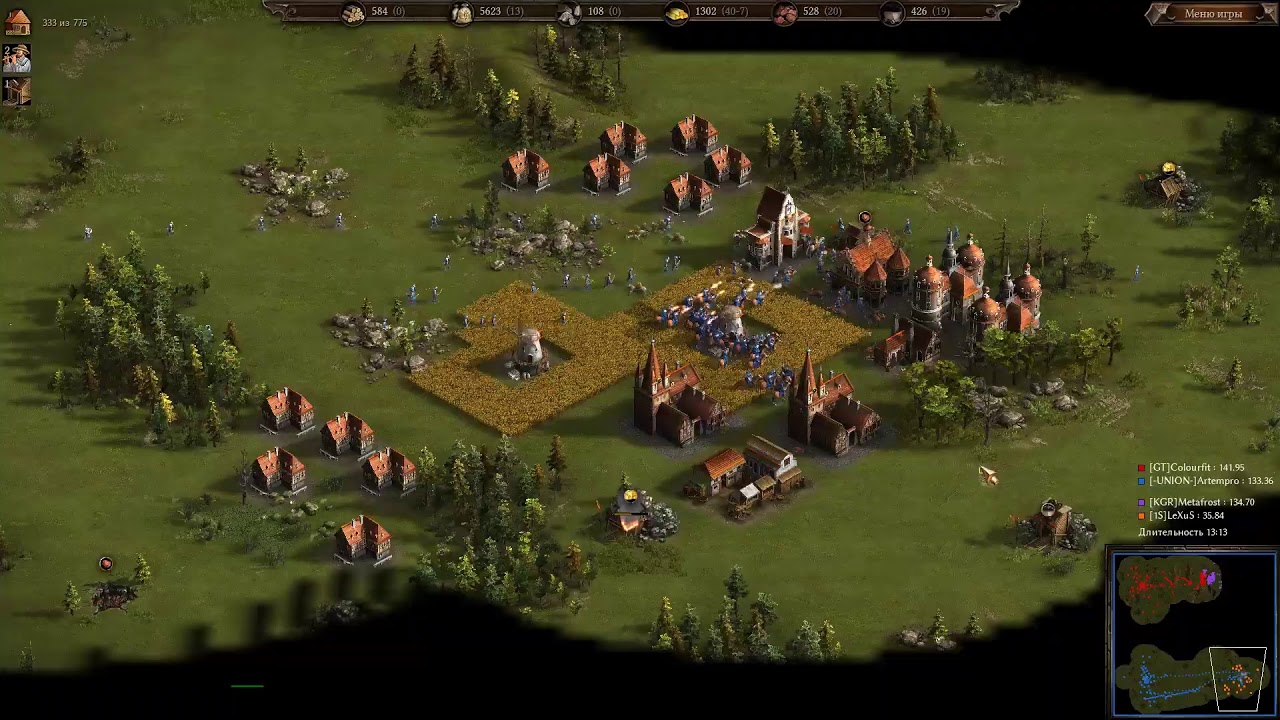 Cossacks 3 KGR Tournament !GRAND FINAL! Artempro+Colourfit VS Metafrost+Lexus