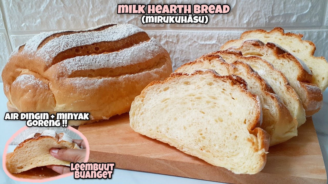 ROTI TERLEMBUT TANPA BUTTER TANPA TELUR YANG PERNAH SAYA COBA - PAKAI TEHNIK ALL IN ONE