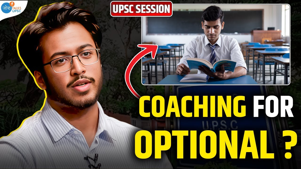 Optional के लिए Coaching क्यों ज़रूरी ? | #JoshUPSCInteractiveSession | Josh Talks UPSC Clips