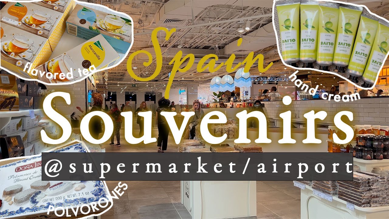スペインのお土産🇪🇸スーパーマーケット🇪🇸マドリード空港免税店 🇪🇸お菓子・缶詰・ハンドクリーム /MERCADONA /El Corte Inglés🇪🇸4K-旅行Vlog