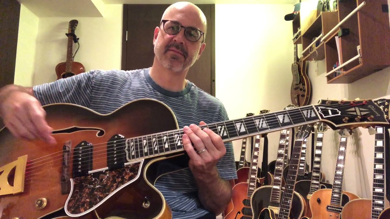 Tony Mottola Gibson Super 400CES 7-String Demo