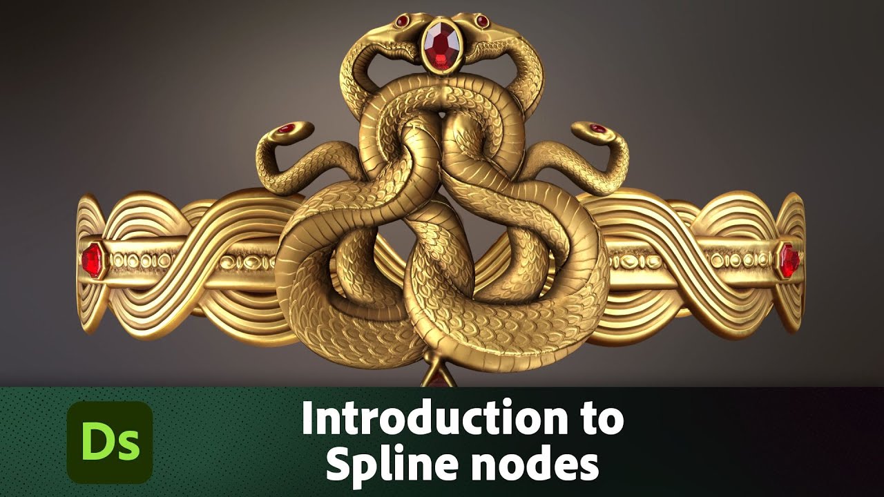 Introduction to Spline nodes in Substance Designer | Adobe Substance 3D