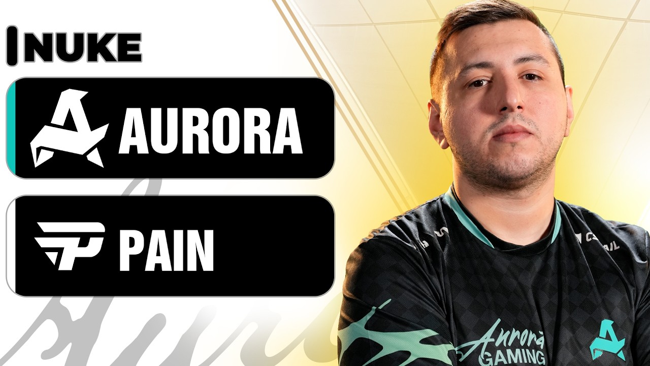 XANTARES & WICADIA YANIYOR! Aurora Vs. paiN (NUKE) ESL Pro League S23 Stage 2 | BO3