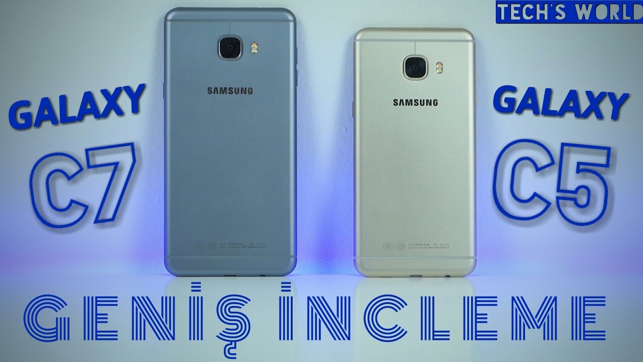 Samsung Galaxy C5 Ve C7 Geniş İnceleme