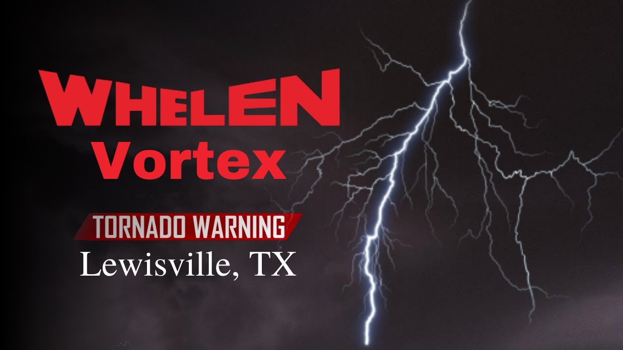 Whelen Vortex Tornado Warning | Lewisville, TX (3/24/21)