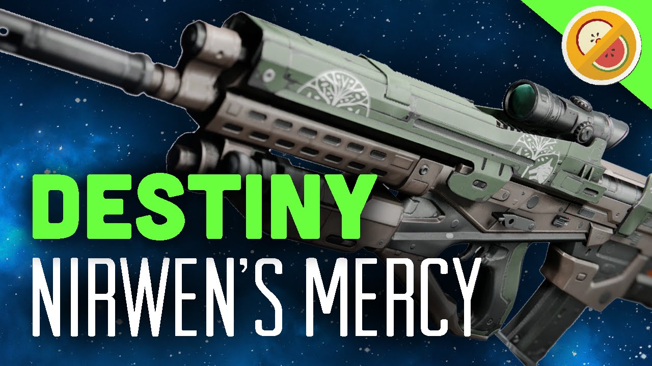 DESTINY Nirwen's Mercy Fully Upgraded Legendary Pulse Rifle Review (Iron Banner)