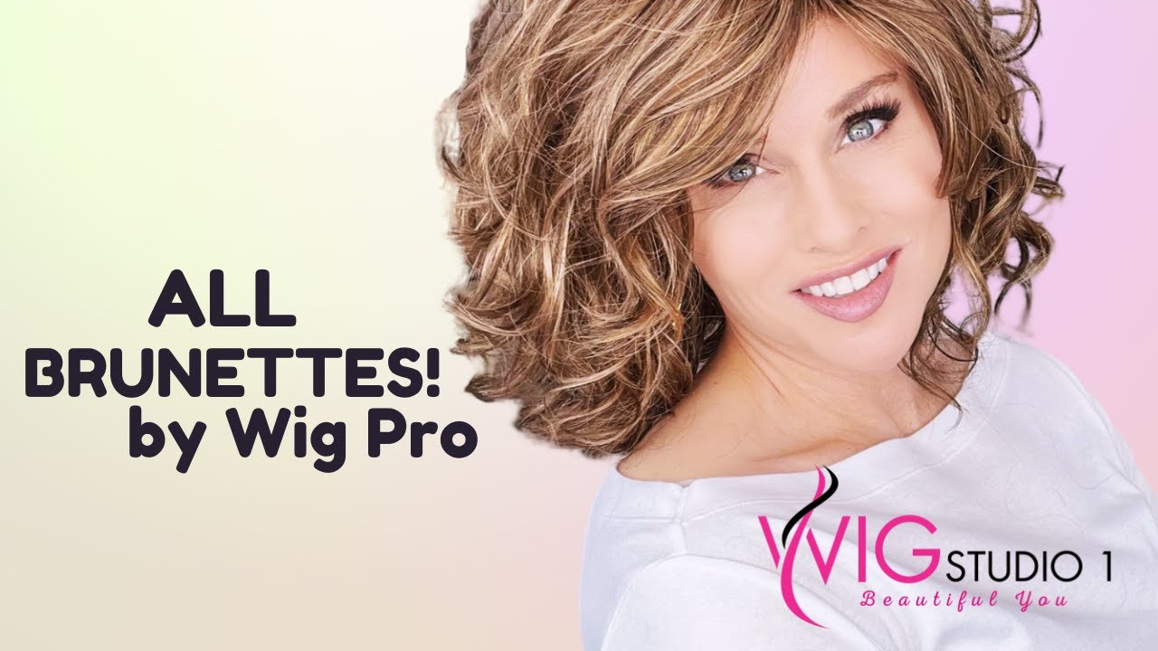 ALL BRUNETTES by WIG PRO | 8 WIGS | TAZS WIG CLOSET