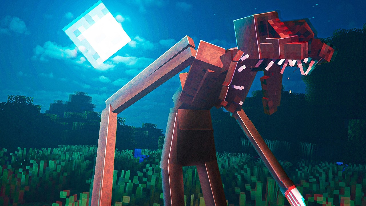 Ele foi PARASITADO - é De outro MUNDO!!! - Minecraft Survival
