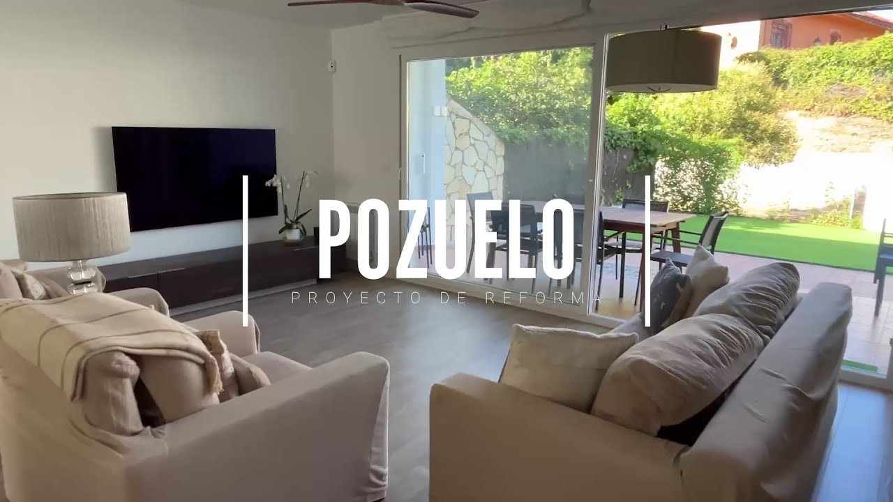 Reforma de adosado en Pozuelo con dormitorio extra en garaje