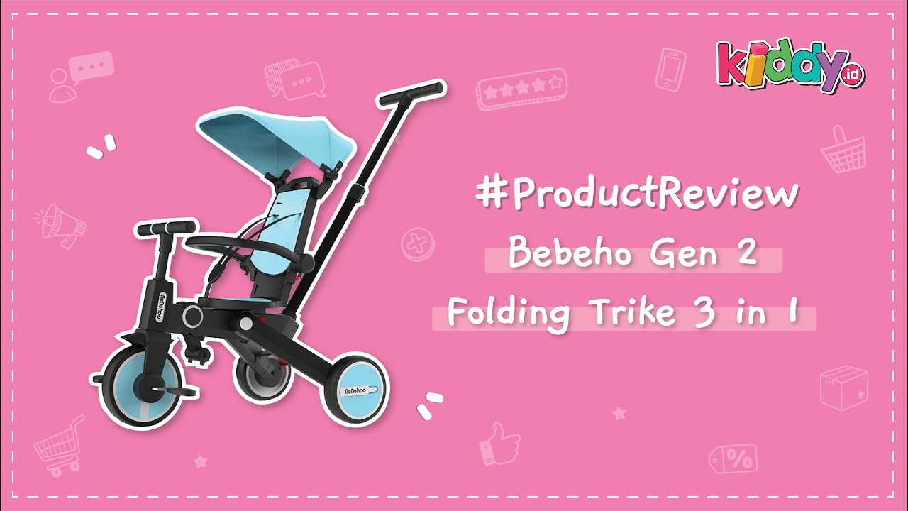 Product Review - Bebehoo Gen 2 Folding Trike 3in1
