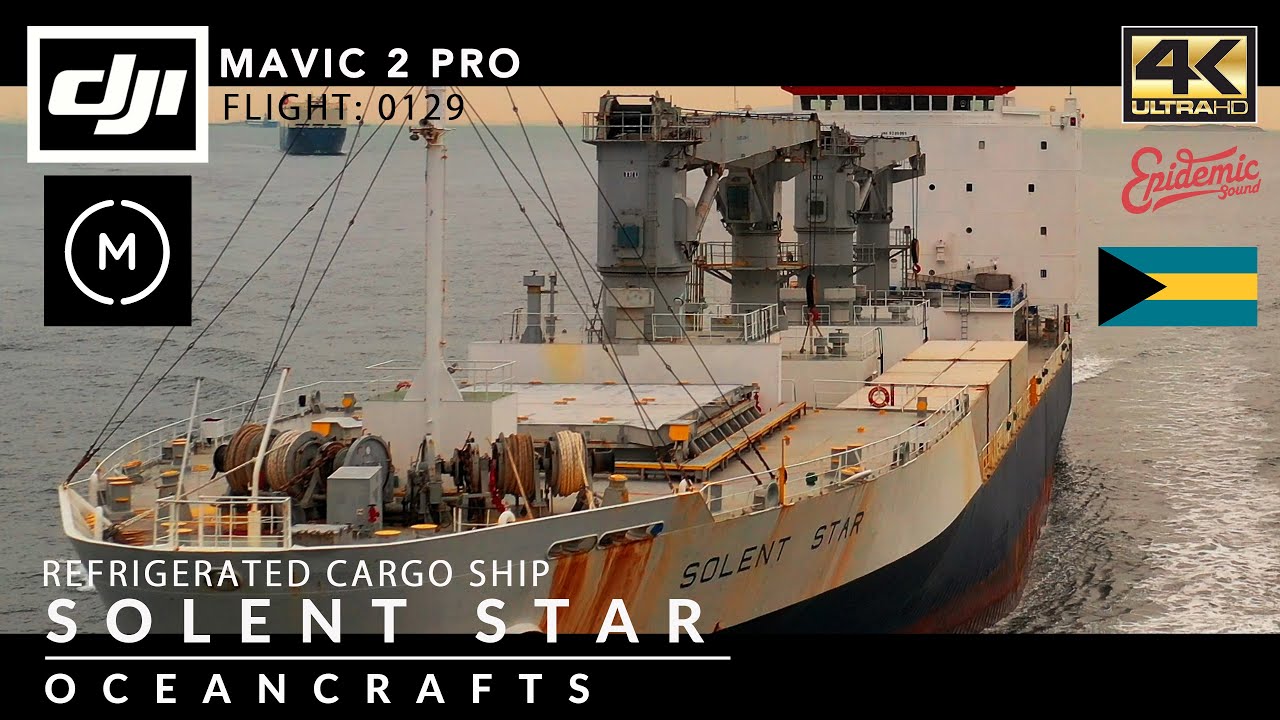 DJI MAVIC2 PRO | MOMENT ND FILTER | 4K UHD | Flight 0129 | OCEANCRAFTS | SOLENT STAR