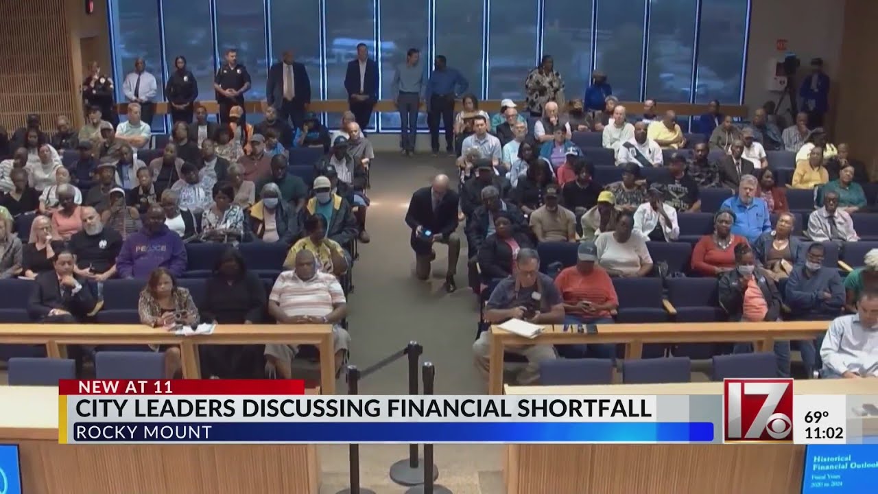 Rocky Mount city leaders discuss financial crisis