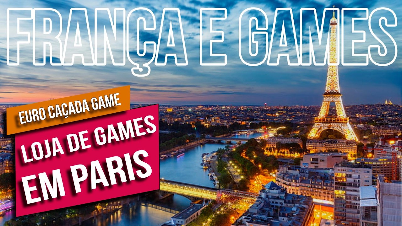 Como é uma Loja de Video Games Novos e Usados em Paris