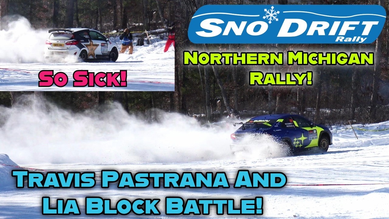 2026 ARA Sno Drift Rally! Northern Michigan's Premier Rally! Pastrana, Block And GoPro!
