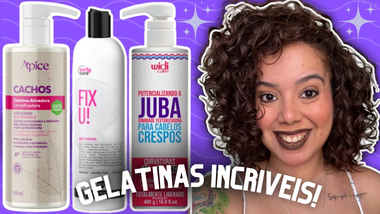 MINHAS GELATINAS FAVORITAS DO SALÃO - Tamires Maia
