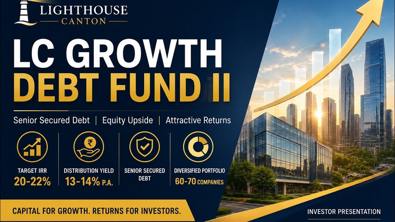 LC Growth Debt Fund II Review | High Yield Alternative Investment #viralvideo #AIF #sebi #nse # rbi