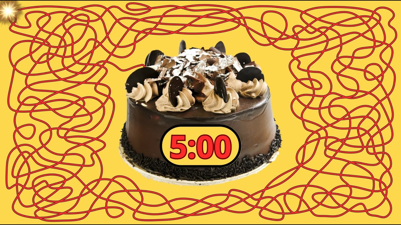 5 Minute Timer Bomb [CHOCOLATE CAKE]