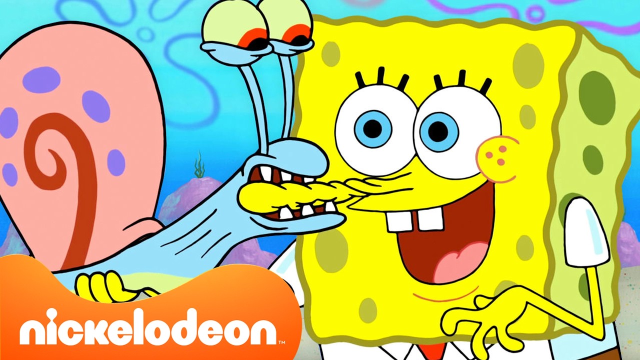 Губка Боб | 2 часа всех моментов с Губкой Бобом и Гэри! 🐌💛 | Nickelodeon Cyrillic