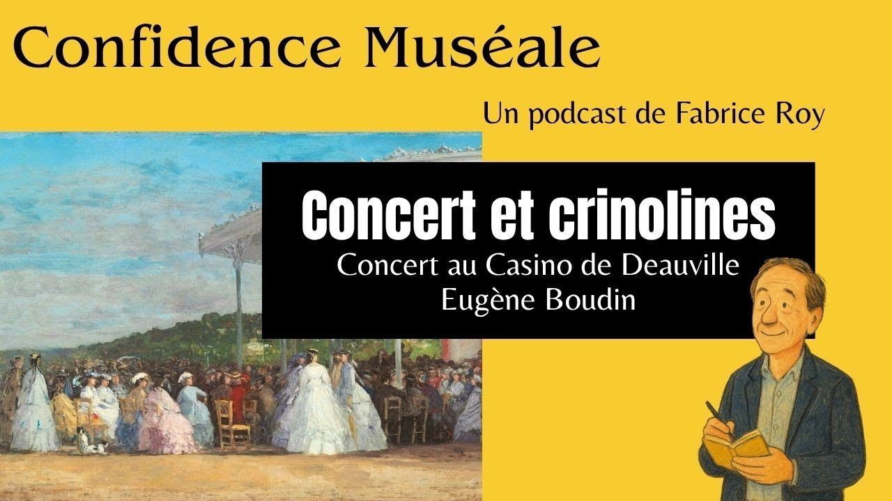 Concert au Casino de Deauville. Eugène Boudin.